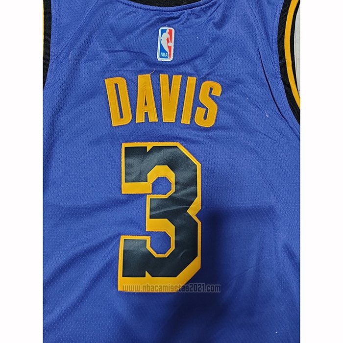 Camiseta Los Angeles Lakers Anthony Davis #3 Statement 2022-23 Violeta